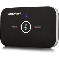 Excelvan RT-B6 2-en-1 Bluetooth Émetteur et Récepteur Adaptateur Audio sans Fil avec Audio 3.5mm Hifi Audio pour Smartphone-TV -PC