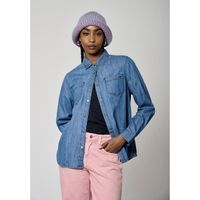 Chemise Kaporal En Jean Avec Empiècement - Occasion Très Bon État, Taille XS