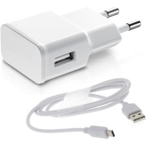 CHARGEUR TÉLÉPHONE Chargeur USB Original 2A + Câble USB-C 1m pour Sam