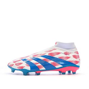 Chaussures de Foot Blanc/Rose Homme Adidas Predator League Ll FG