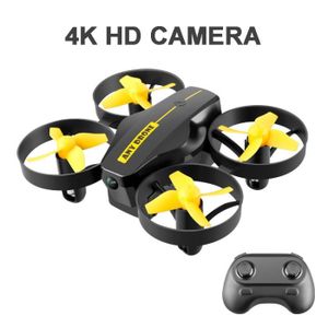 DRONE Caméra 4K noire - Mini Drone de poche avec caméra 