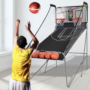 PANIER DE BASKET-BALL Jeu de Basketball Panier de Basket Pliable Double 