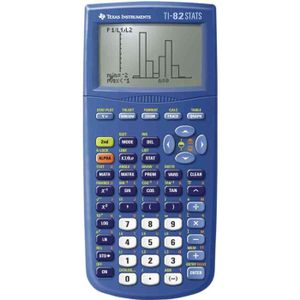Calculatrice Ti 82 Stats.fr Noire Texas Instruments Graphique Stat 