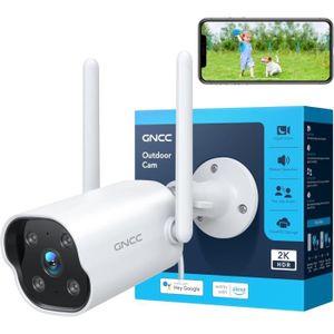 NETVUE Camera Surveillance WiFi Extérieure, Caméras de Surveillance 1080P,  Caméra IP WiFi sans Fil PTZ 360, IP65 Etanche, Vision72 - Cdiscount  Bricolage