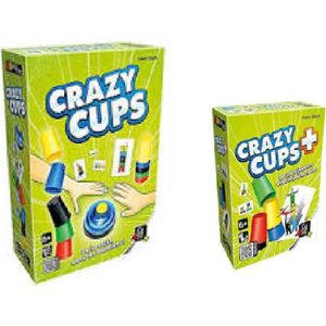JEU SOCIÉTÉ - PLATEAU UDC Lot de 2 Jeux de societe GIGAMIC - Crazy Cups 