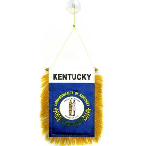 GUIRLANDE NON LUMINEUSE Fanion Kentucky 15x10cm - Etat américain - USA - E