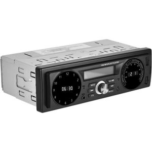 AUTORADIO Autoradio Bluetooth,1 DIN Radio avec Deux USB Port SD-AUX, Double Connexion Bluetooth Lecteur, Mains Libres Stéréo 4 x 60W(So.[Z232]