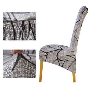 Housse de chaise,Housse de chaises de salle à manger élastique à impression  florale, couvre-chaise antidérapant - D Style-4Pcs - Cdiscount Maison