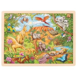 PUZZLE Puzzle Animaux d'Australie - GOKI - Moins de 100 p