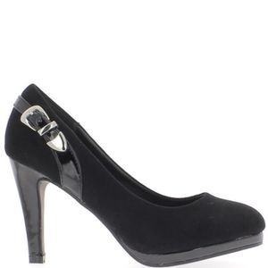 escarpins bout rond noir