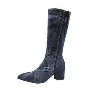 Bottes à talon et crampons épais deals
