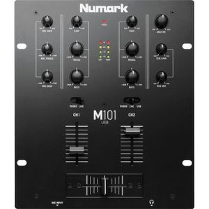 TABLE DE MIXAGE Numark M101 USB - Table de mixage 2 voies 10