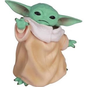 FIGURINE - PERSONNAGE Bébé Yoda Jouet De Mandalorien Star Wars Bébé Yoda Pvc Figurine Modèle Poupée Jouets Enfant Cadeau
