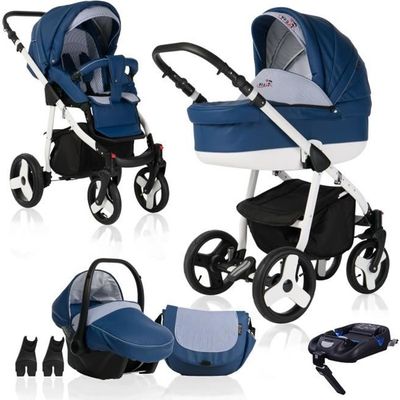 Bebebi Fizzy ISOFIX base si ge d auto 4 en 1 poussette