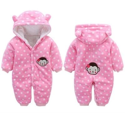 FUNMOON Fille et Gar on B b Pyjama Nouveau Rose Barboteuse Hiver
