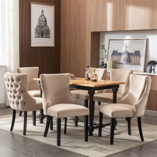 Lot 2 Chaises Scandinaves Siège Simili Cuir Matelassé Pieds Bois Fati (blanc) 673