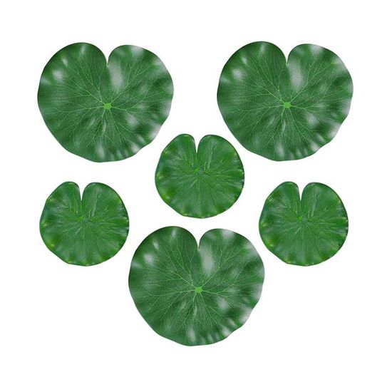Lot De 6 Lampes Flottantes Piscine Fleurs Lotus - Bougies Flottantes Lumineuses Pour Étang Et Jardin