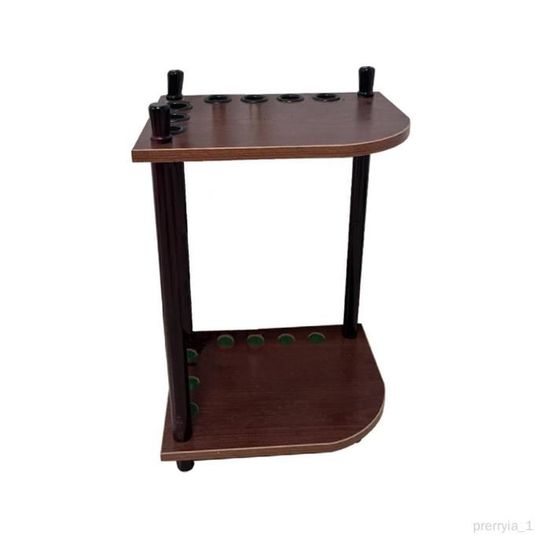 FAVOMOTO Support De Billard En Acrylique Transparent Durable Pour Ranger Les Queues Américaines Pour La Maison Ou Le Club