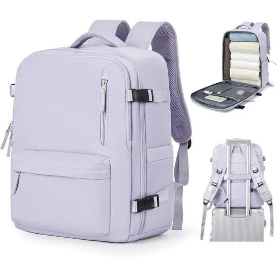 🧳 Sac Cabine Homologué Ryanair 40x20x25 Cm - Bagage à Main 19L, Polyester, Noir, Neuf