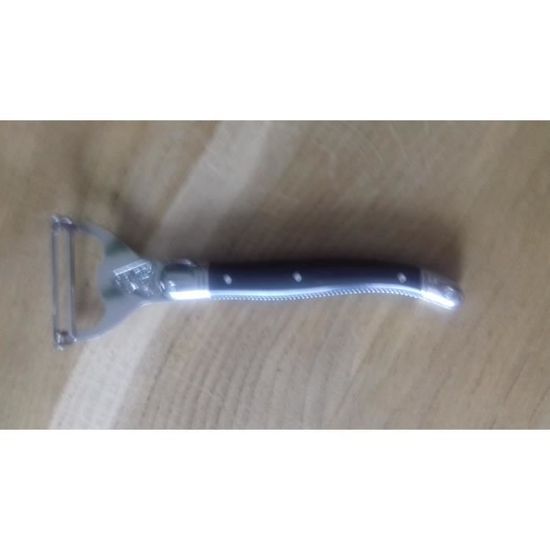 eplucheur econome laguiole avec manche france couleur noir marbre cdiscount maison