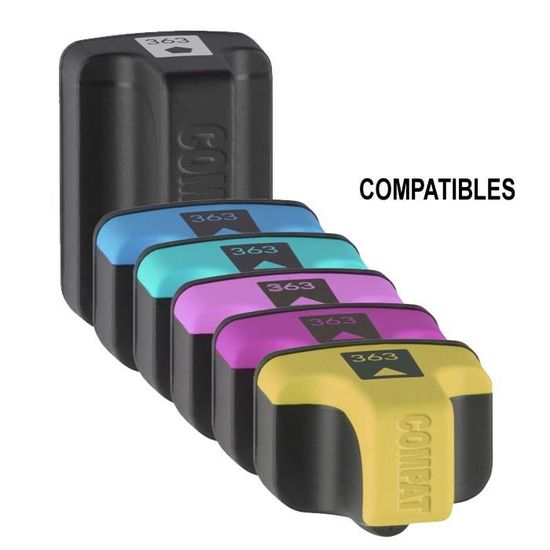 Jofoce 302XL Remanufacturées Cartouches d'encre Remplacement pour HP