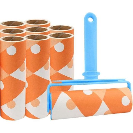AJW-Rouleaux anti-peluches Rouleau collant déchirure oblique Vêtements ...