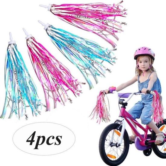 1 Paire De Pompons Colorés Pour Guidon De Scooter Pour Garçons Et Filles