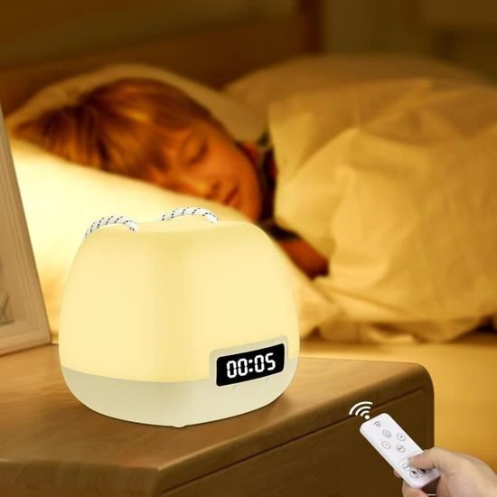 Veilleuse Canard Enfant,Rechargeable Canard Veilleuse Bébé Lampe,Lampe De Chevet Canard Silicone