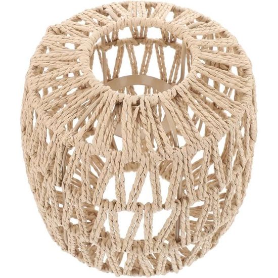 Abat-jour Fil de Laine Vierge Tissée à | Maison de Vacances – Halo Concept