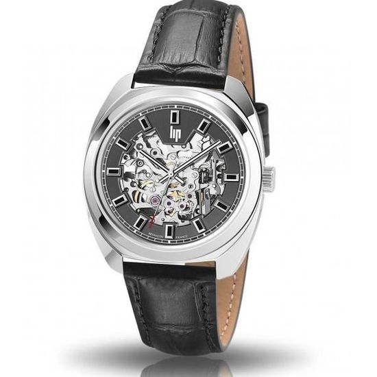 Montre Lip Automatique squelette G n ral de Gaulle 39 homme acier