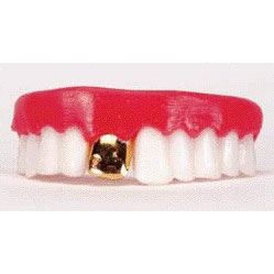 Dentier Une Fausse Dent En Or Jouet Achat Vente Farce Et Attrape Cdiscount