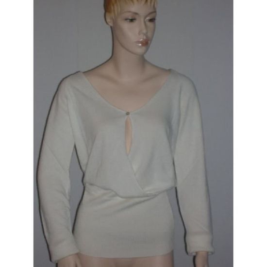 Pull Urban MORGAN DE TOI taille M couleur blanc cr me 65