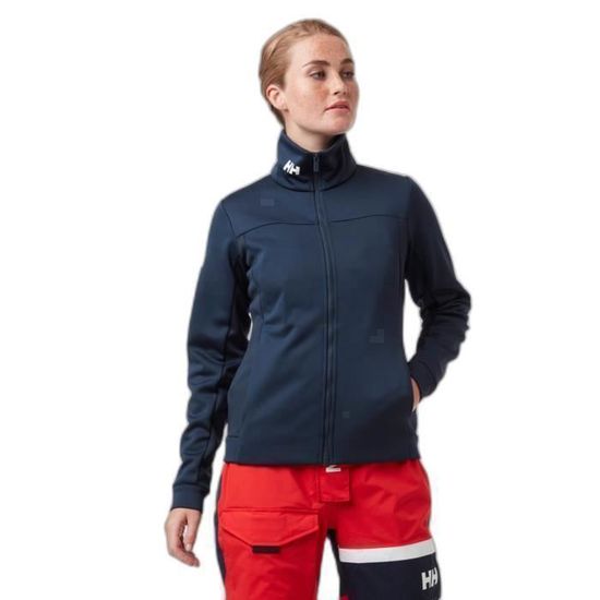 Helly Hansen Veste à Capuche Crew Femme – Imperméable, Respirante Helly Tech, Idéale Voile & Quotidien
