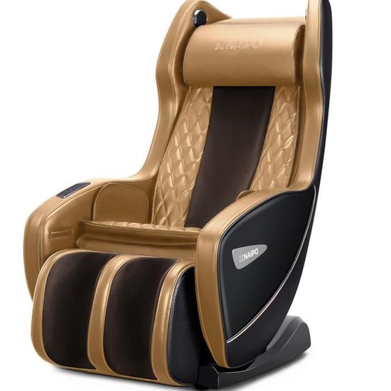 Naipo Fauteuil de massage électrique, Design ergonomique, Peu encombrante, Chaise massant confortable pour la relaxation