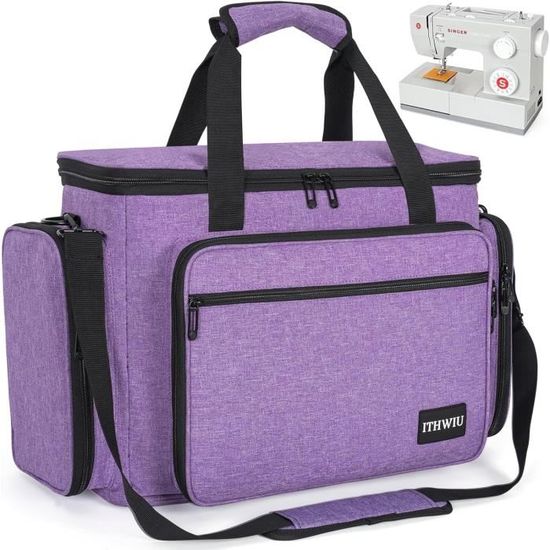 Housse Imperméable Machine à Coudre - Sac De Rangement Portable Avec Poche Avant