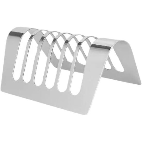Porte-toasts en acier inoxydable main image 1