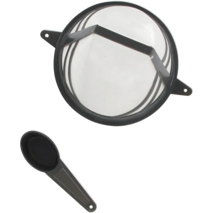 Filtre à Café Permanent N°4 En Or – En Acier Inoxydable Doré, Réutilisable, Pour Machines à Filtre Rond