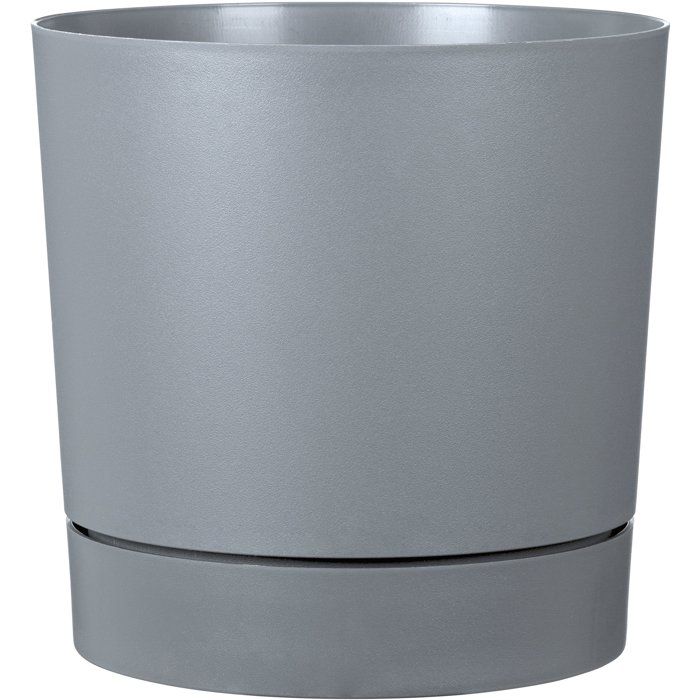 Pot de fleurs avec réserve rond GARDEN ID Plano Ø 39 32 H 38 cm pure