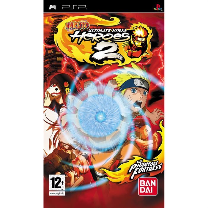 NARUTO ULTIMATE NINJA HEROES 2 / JEU CONSOLE PSP