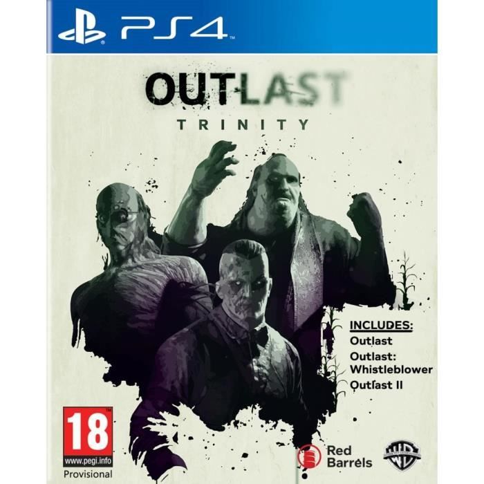 Outlast Trinity Jeu PS4 - vue 1
