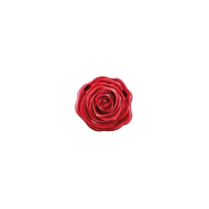 Matelas gonflable - Rose rouge - L 137 x l 132 cm 137 cm Rouge