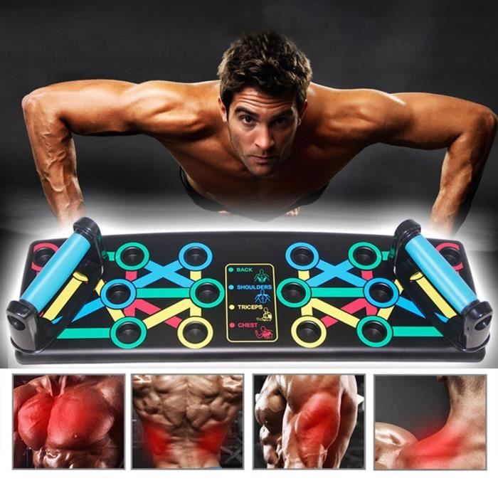 14-in-1 Push-up Stops Fitness Exercise Push Up Board Rack Push Up Stands Body Building for Gym Men Women Exercise