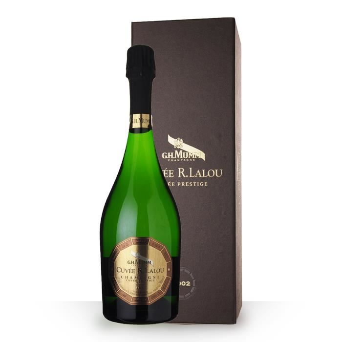 Mumm Cuvée R.Lalou 2002 Brut - Coffret - 75cl - Champagne