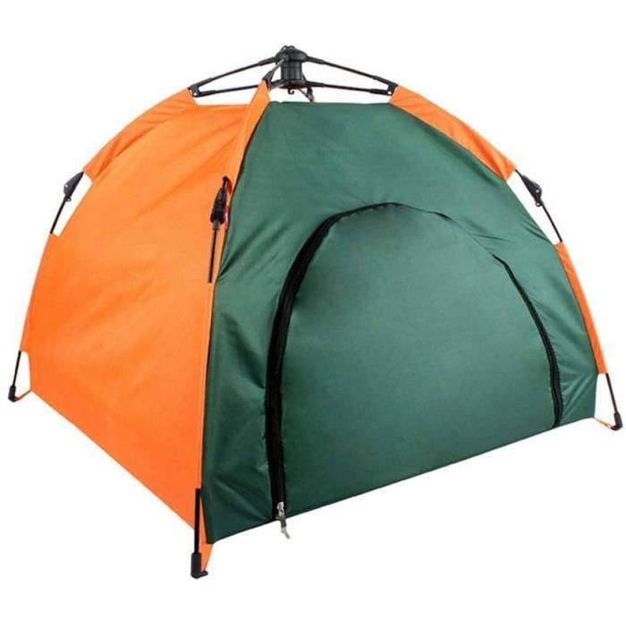 ColorfulLaVie Extérieure Étanche Pet Tente Semi-Automatique Pliable Chat Chien Portable Polyester Maison Pet Tipi Chien 607253