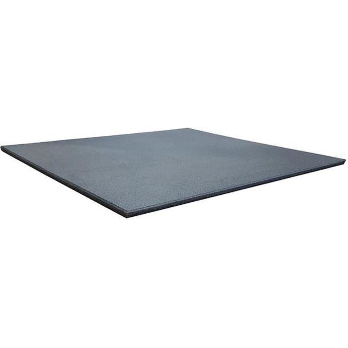 Dalle de sol pour salle de sport 20 mm - 100 x 100 cm - gris