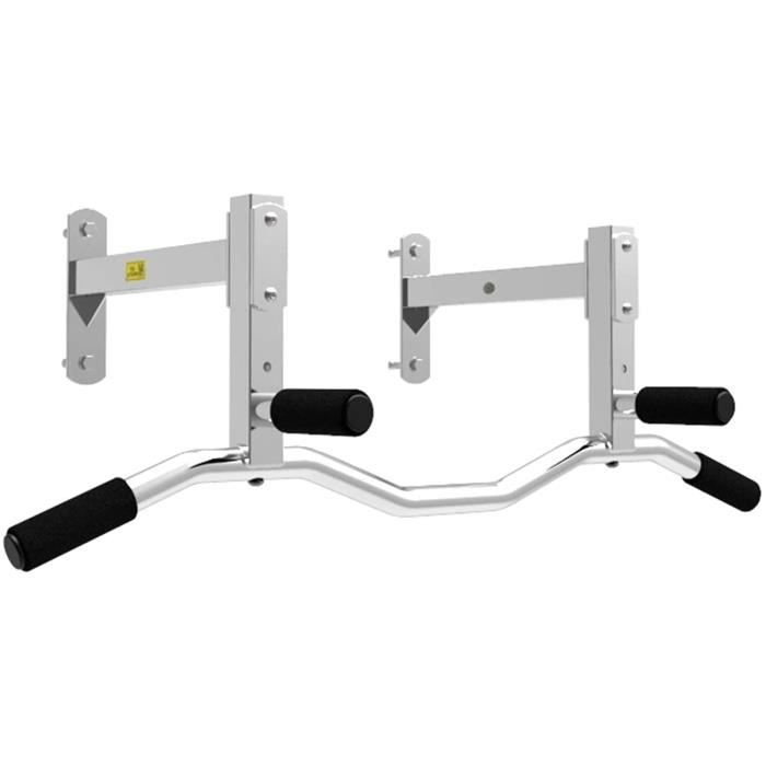 Barre De Traction Barre De Traction Murale Barre De Traction Murale Ajustable Entraîneur du Haut du Corps avec Une Charge Maxi256