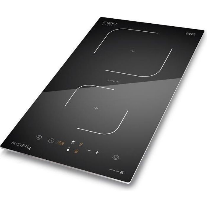 Caso Master Plaque de cuisson à induction encastrable Master E2 Noir