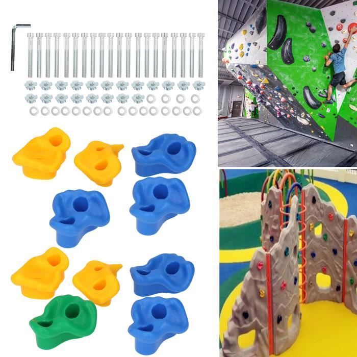 Équipement de divertissement monter le mur enfants petit escalade de roche tient l'accessoire d'ensemble-CET