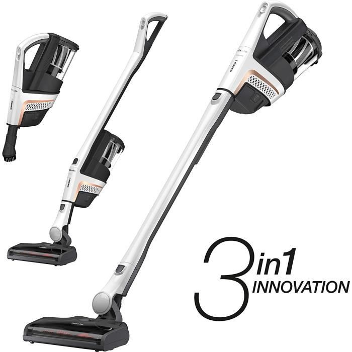 MIELE Triflex HX1 Lotus Aspirateur Balai -Multifonction 3 en 1 Sans Fil - Electro Brosse XXL - Jusqu'à 60 min d'autonomie - Batterie