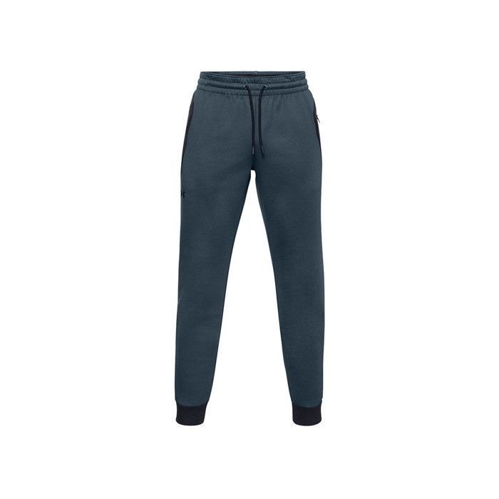 Pantalon de survêtement Under Armour RECOVER FLEECE - Réf. 1357077-467. Couleur : Bleu marine. Détails. - Coupe plus ample pour un